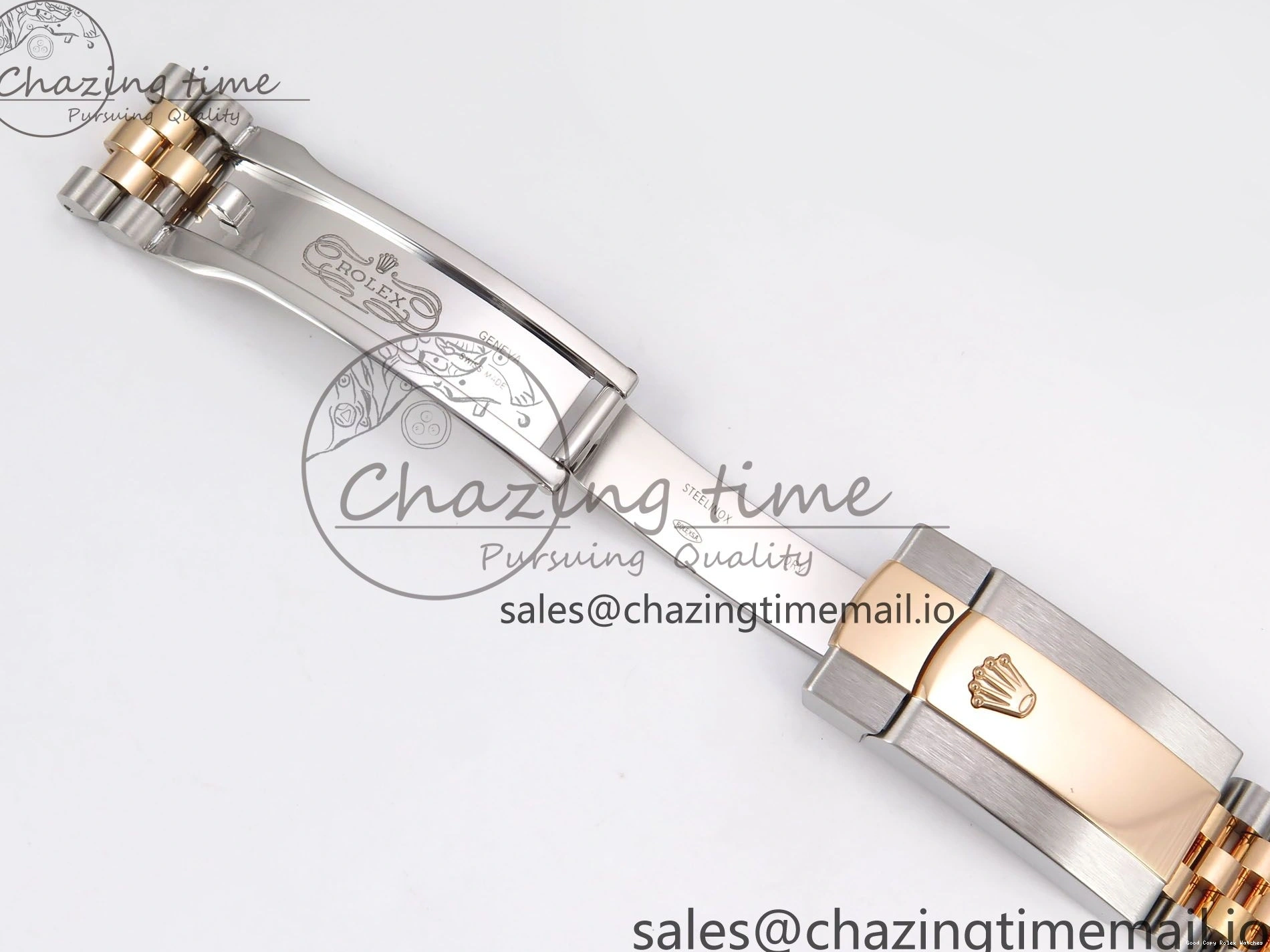 Good Copy Rolex Watches SH3235（Gain ARF Edition 126331 SS Brown DateJust Bracelet 1111 on RG Jubilee 1:1 41 Diamonds 904L Best Thermal Steel Weight） Dial 1230